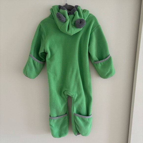 Cuddle Club Fleece Baby Bodysuit – Infant One Piece Hooded Romper - Outerwear - Picture 8 of 15